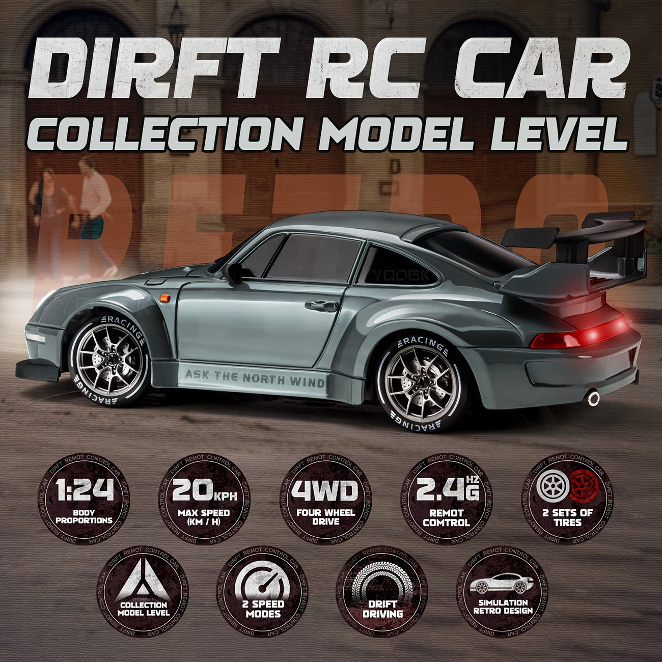 DriftX – 4WD RC Drift Car