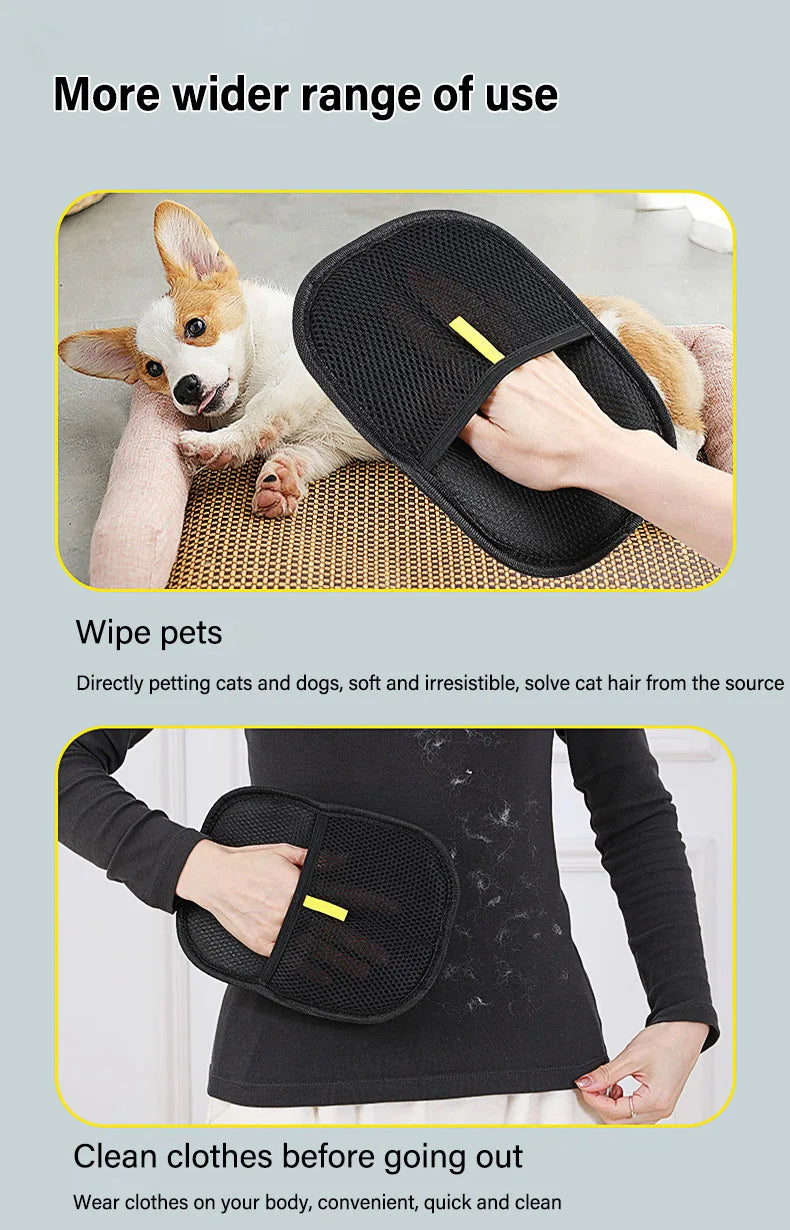Guante Quitapelos para Mascotas