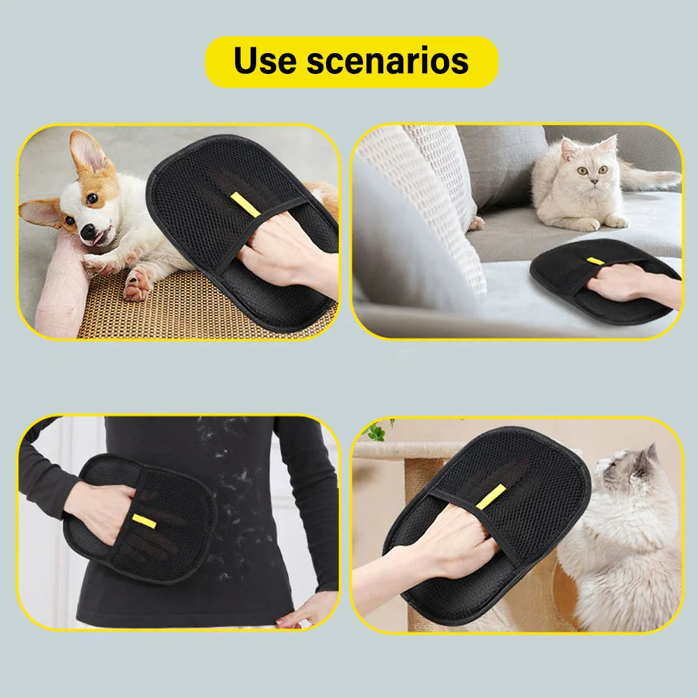 Guante Quitapelos para Mascotas